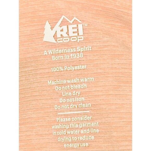 REI Co-op Tech T-Shirt XXL Tall Orange Performance Tee Moisture Wicking Lightwei - Picture 5 of 6